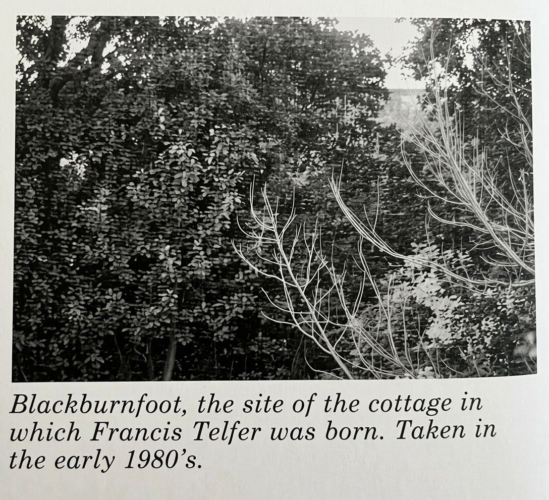 Blackburnfoot birthplace of Francis Telfer Roxburghshire Scotland p18