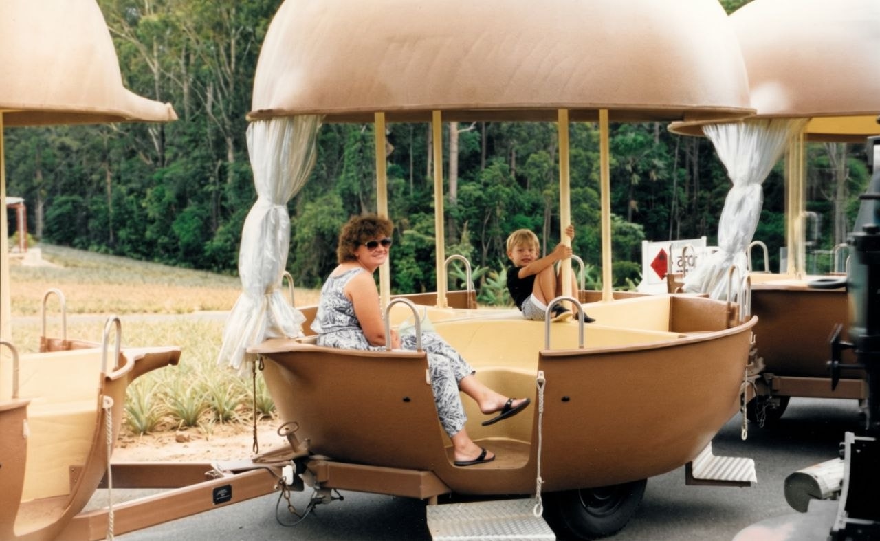Mark Penny nutmobile Big Pineapple 1990