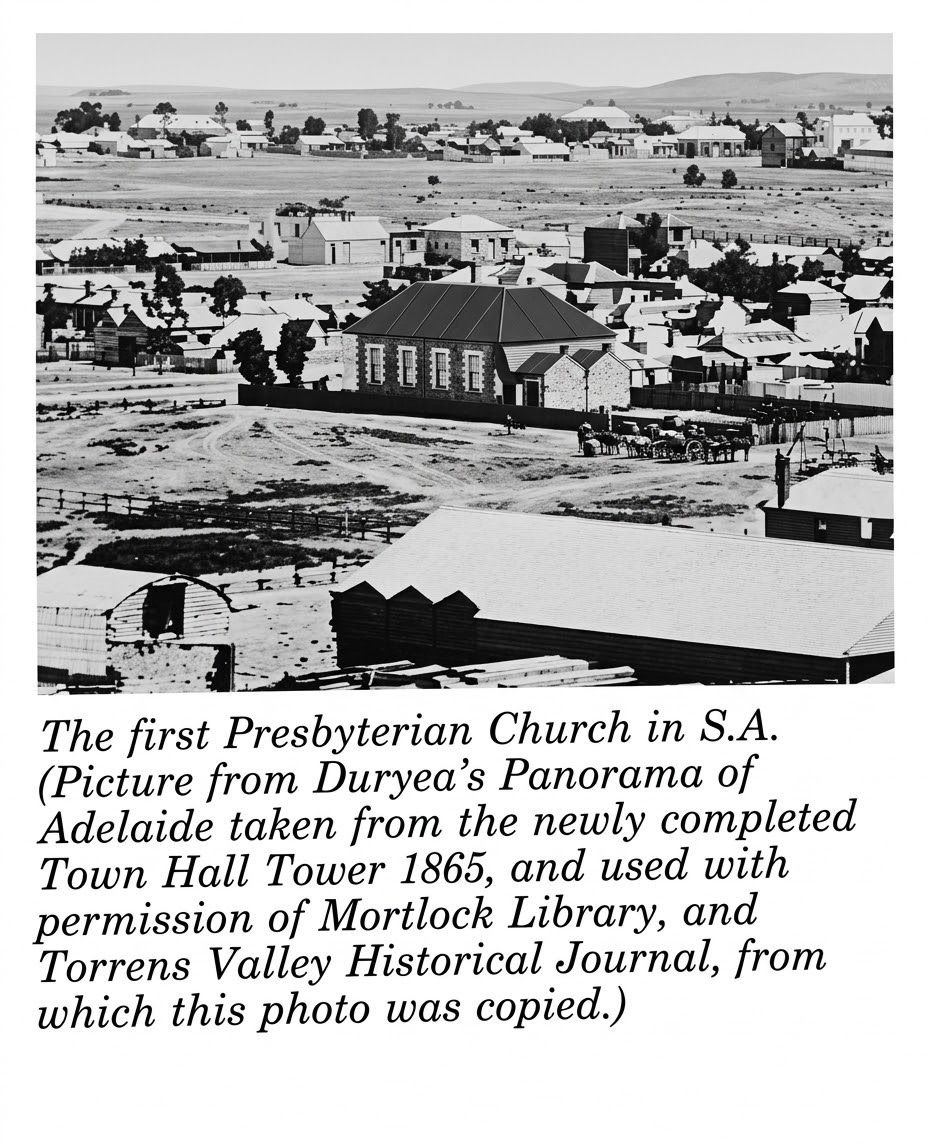 First presbyterian church adelaide 1865