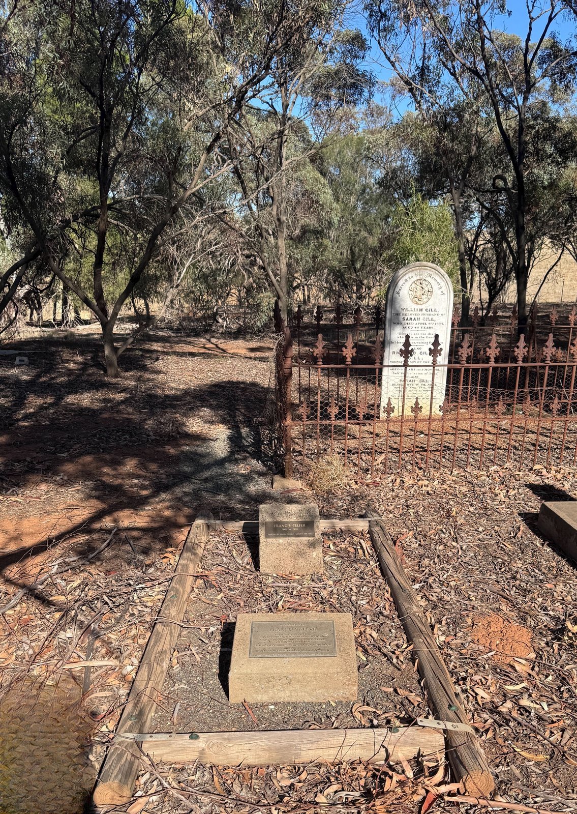 Francis telfer grave 2