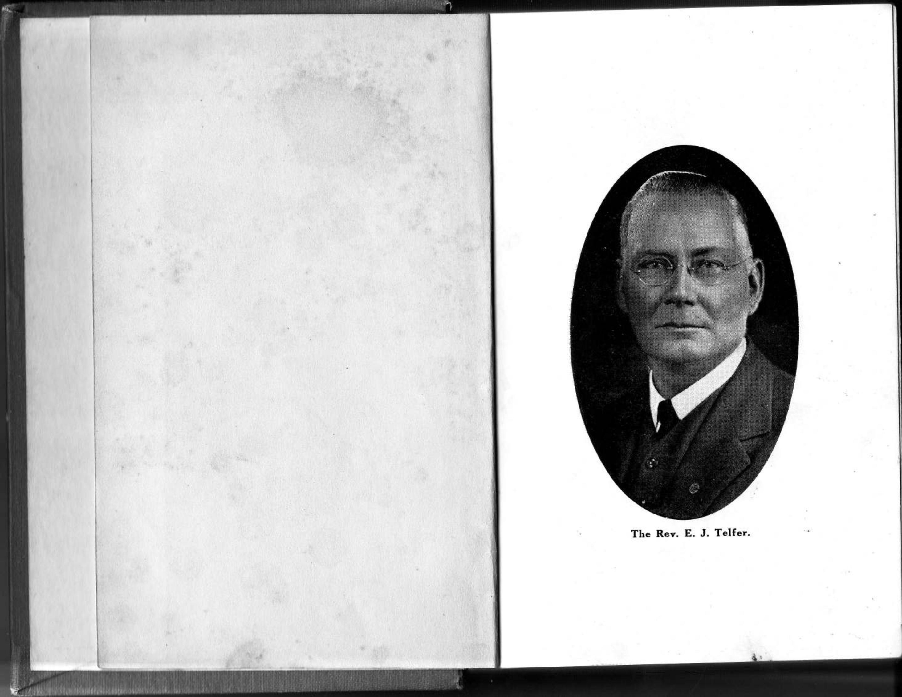 Rev ej telfer portrait