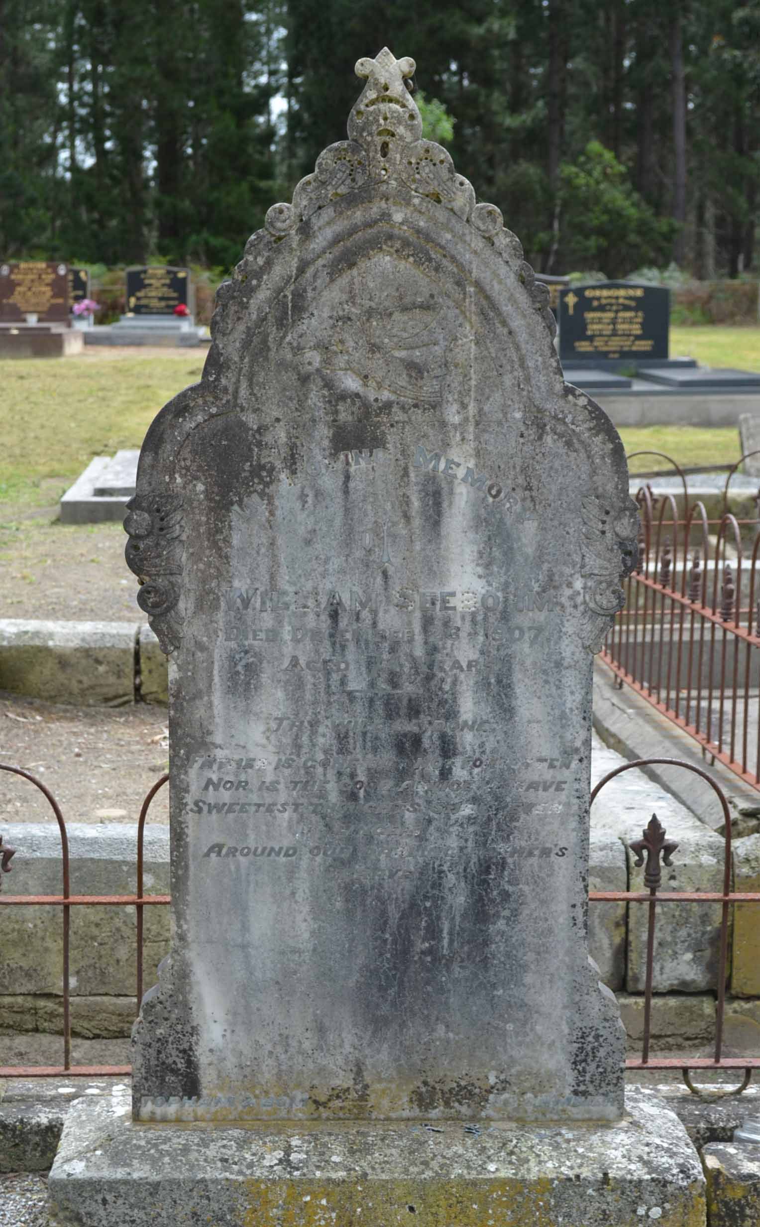 William seebohm grave